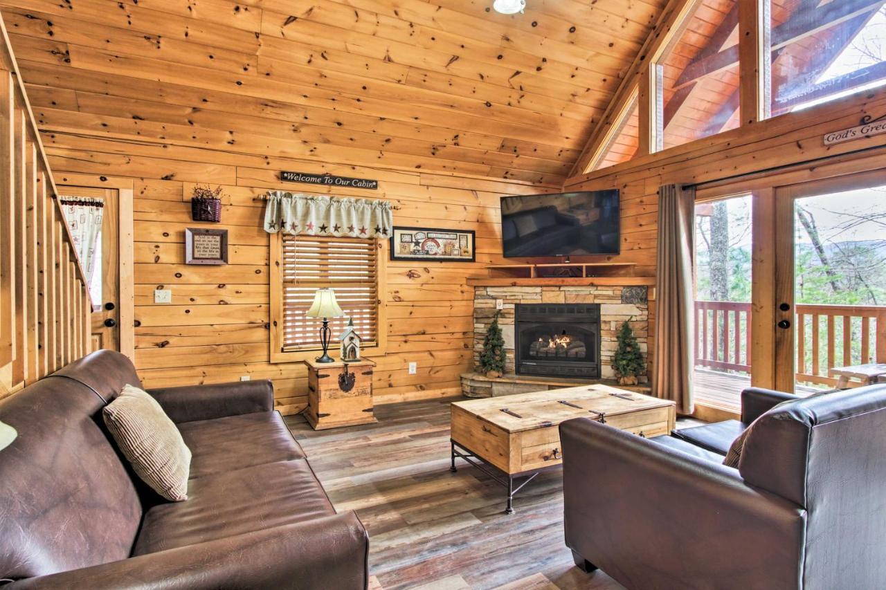 Gatlinburg Mountain Cabin With Grill And Pool Table! 外观 照片