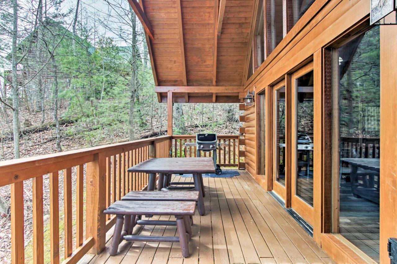 Gatlinburg Mountain Cabin With Grill And Pool Table! 外观 照片